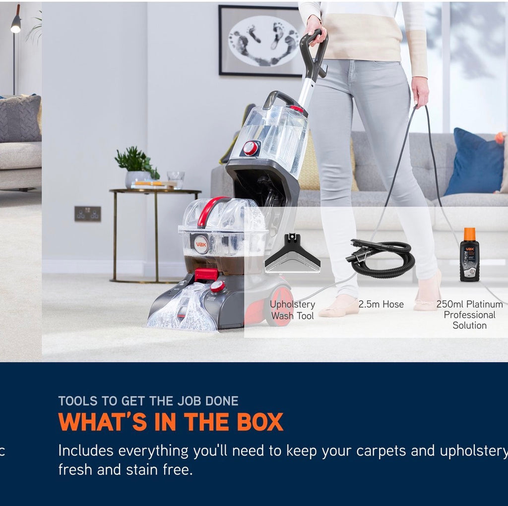 Vax Rapid Power Pro Upright Carpet Cleaner